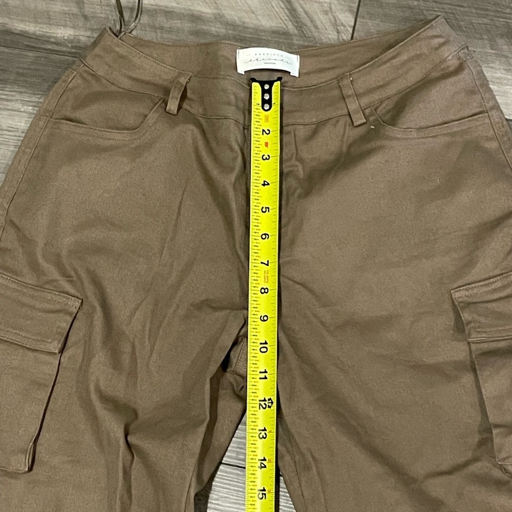 Women’s Brown Cargo Pants - Utility Style - Picture 8 of 10
